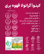 گرانولا صبحانه با طعم قهوه و بری با پروتپین بالا