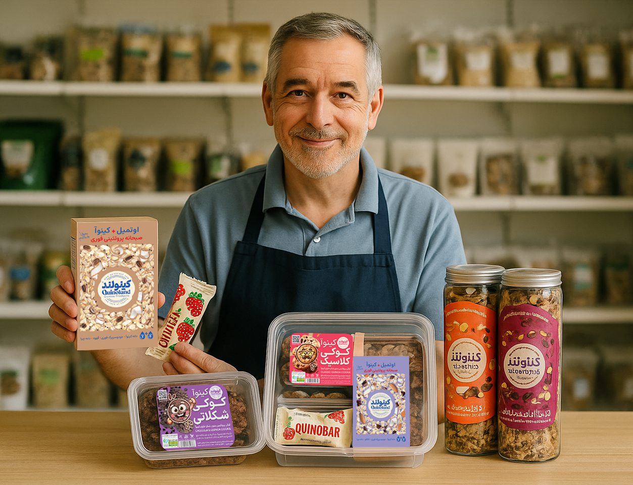 بسته غذایی سوپرمارکتی پکیج کالای فروشگاهی غذایی مناسب برای سوپرمارکت ها